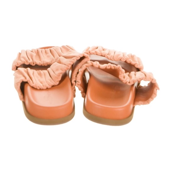 Santoni Slides w/ Dust Bags- Orange - 6.5 - Picture 6 of 6